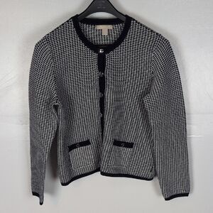 Banana Republic Houndstooth Cardigan